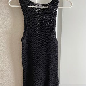 VINCE BRAND cable Tank Top